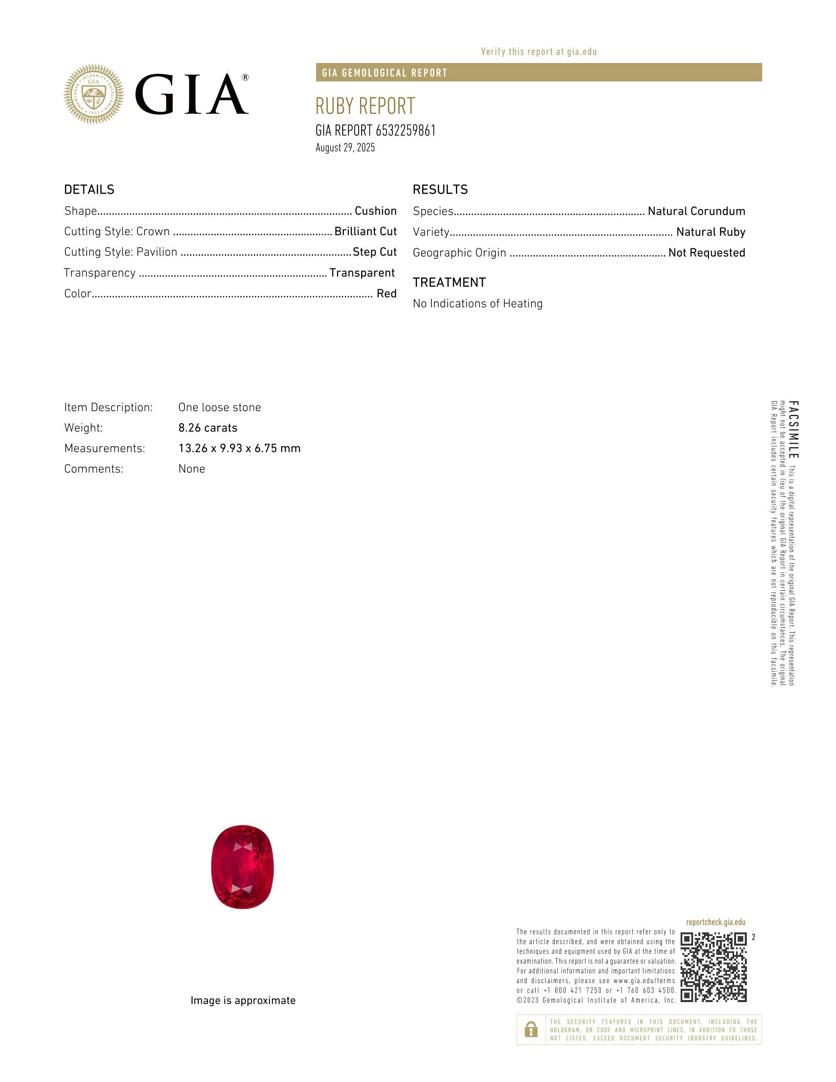 Mozambique Ruby 4.47 ct