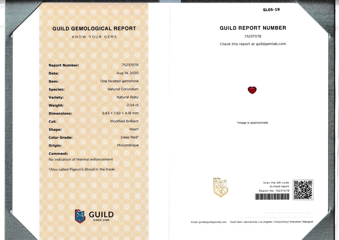 Mozambique Ruby 2.04 ct