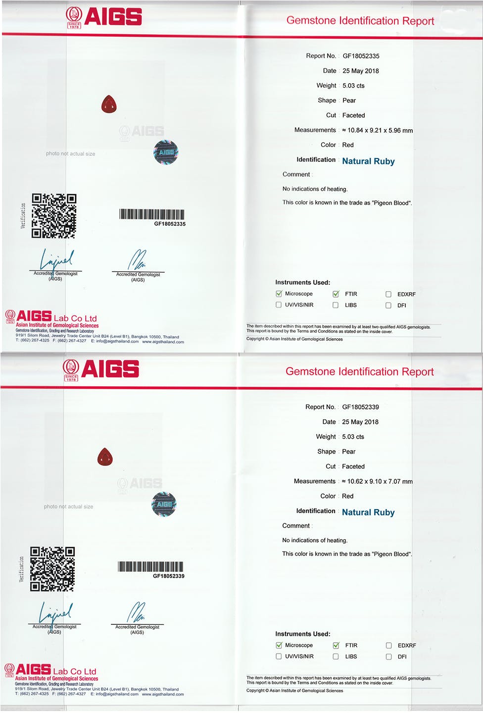 Mozambique Ruby 10.06 ct