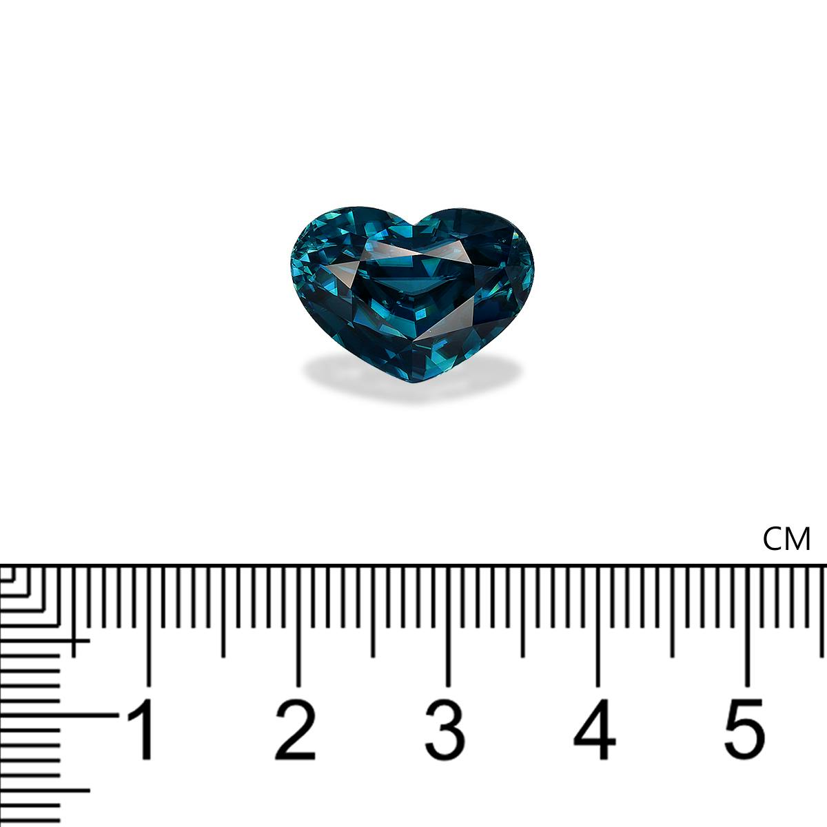 Blue Zircon 17.66 ct