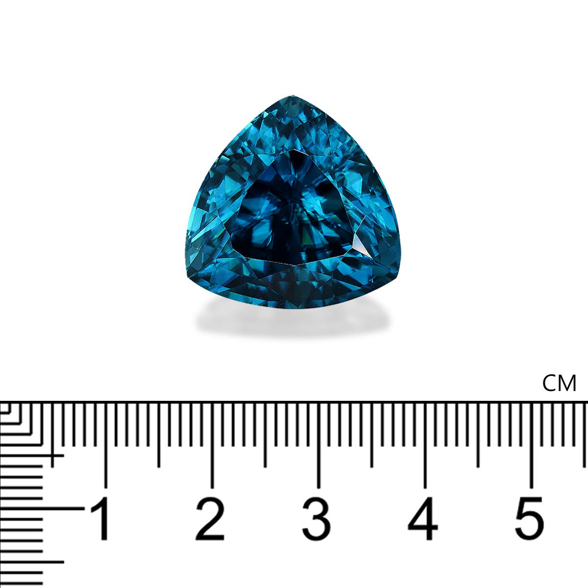 Blue Zircon 51.15 ct