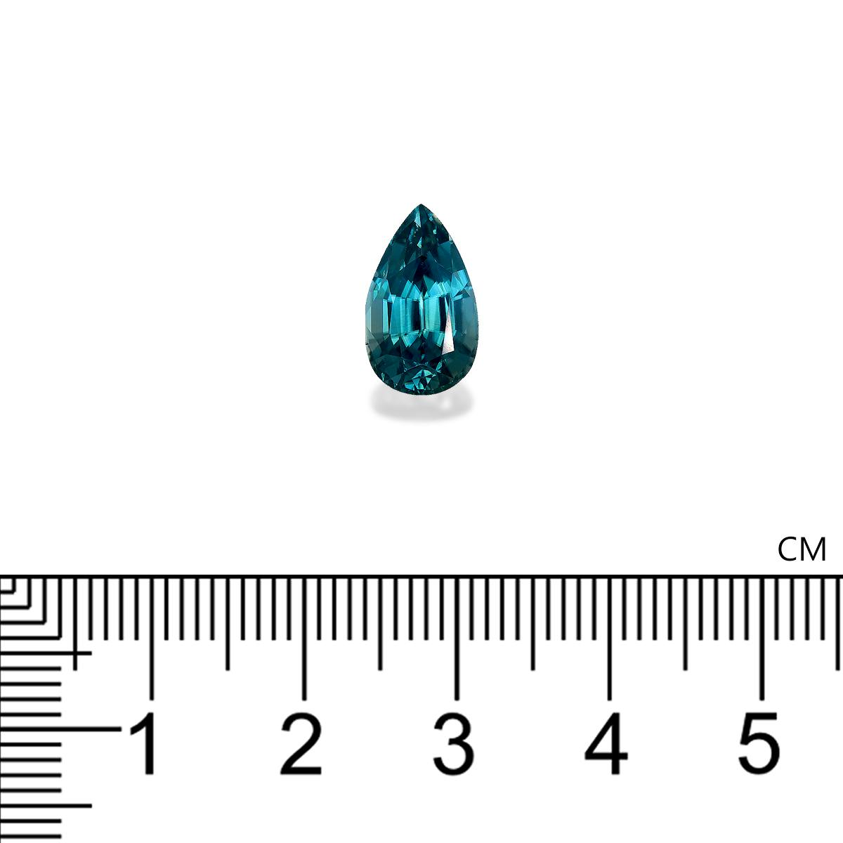 Blue Zircon 5.99 ct