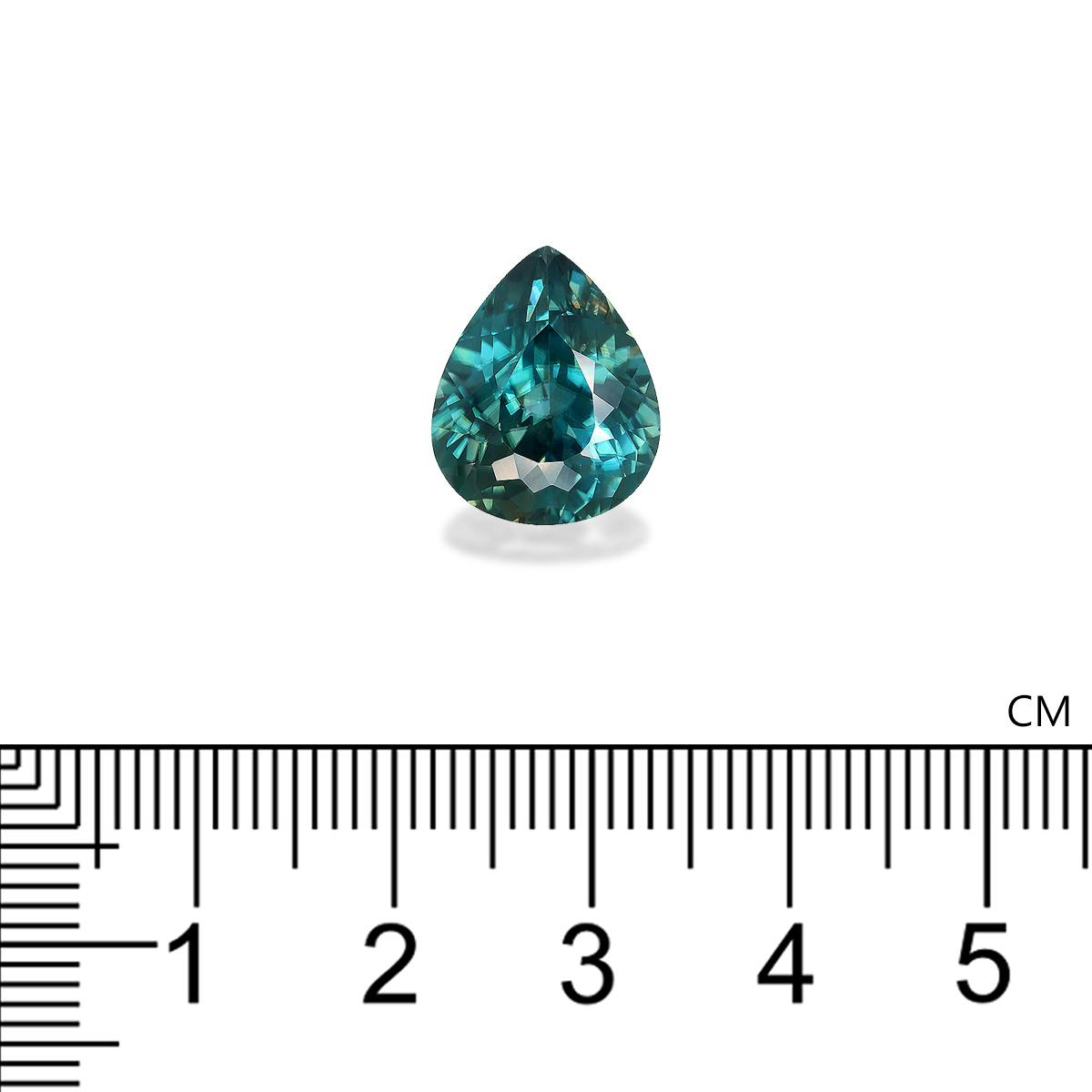 Blue Zircon 10.13 ct