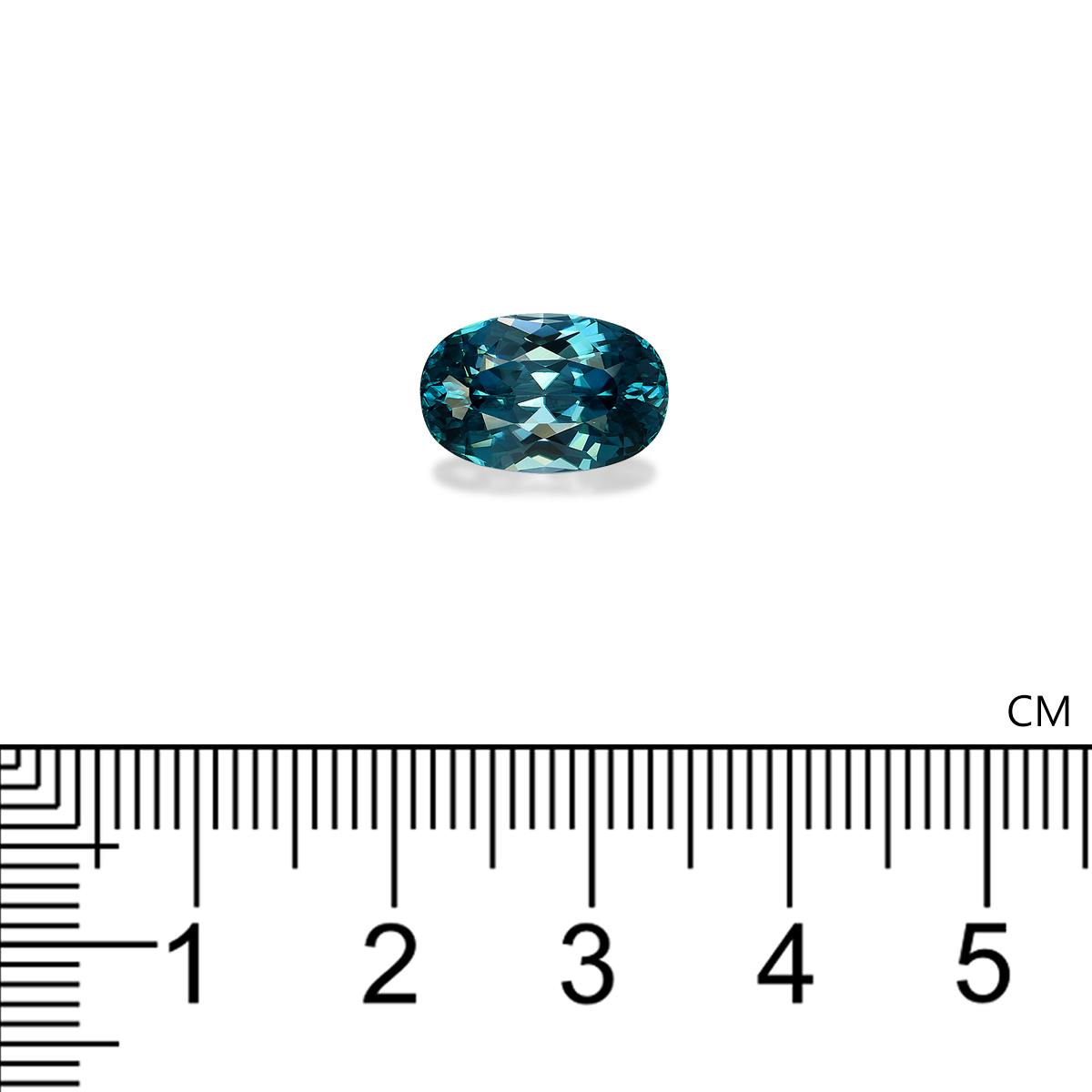 Blue Zircon 7.17 ct