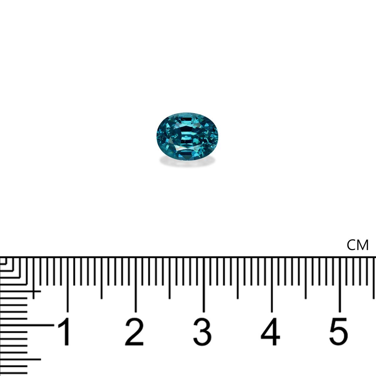 Blue Zircon 4.20 ct