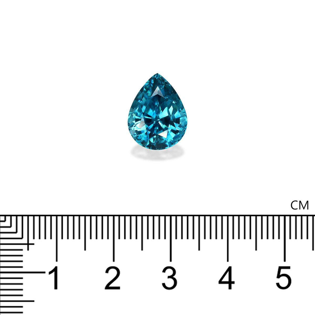 Blue Zircon 10.16 ct