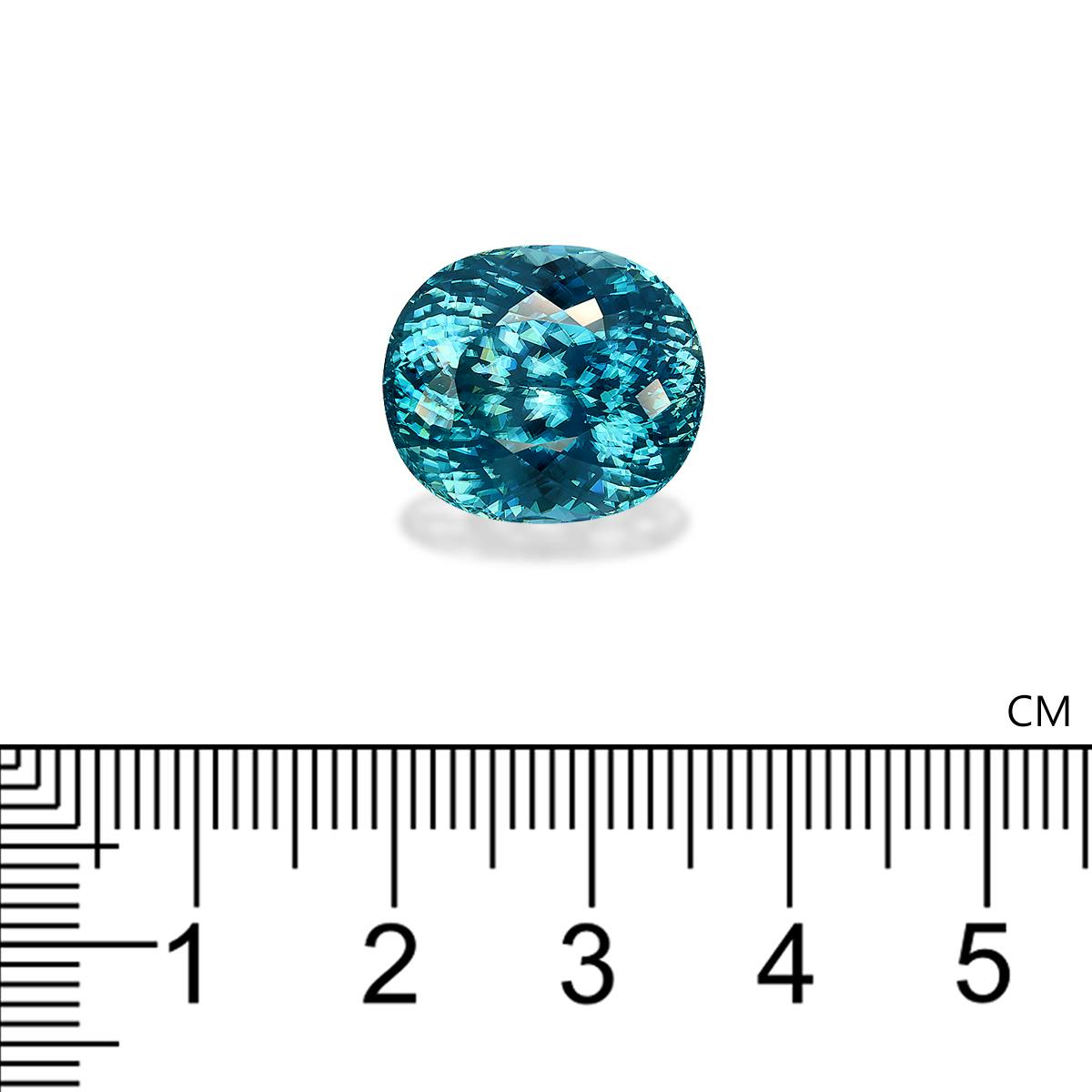 Blue Zircon 24.11 ct