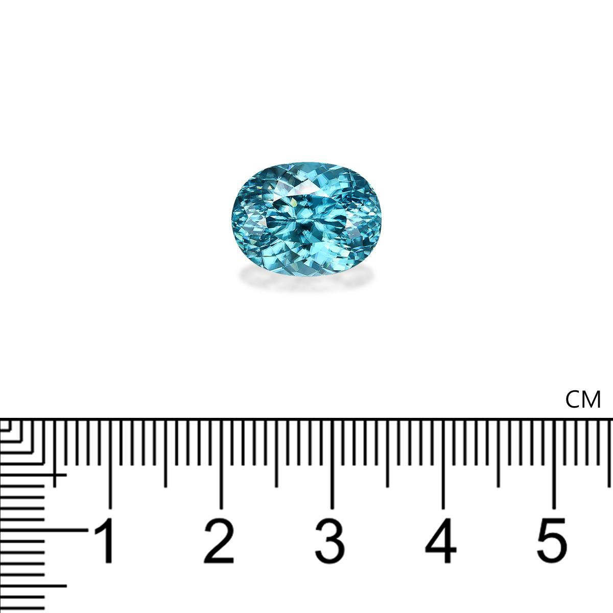 Blue Zircon 13.39 ct