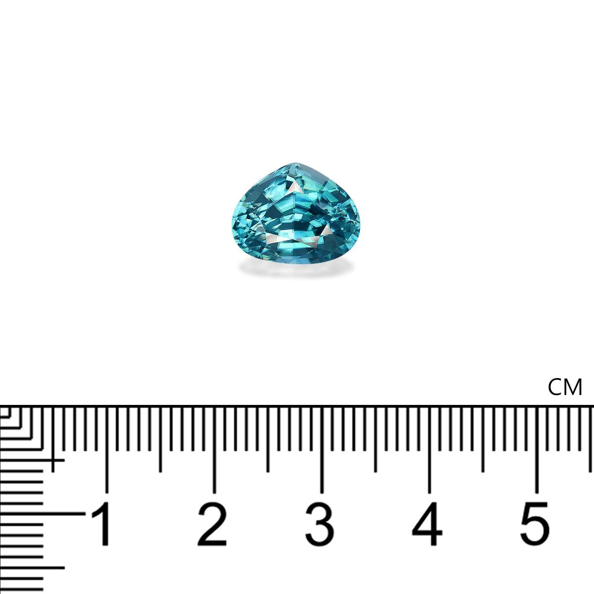 Blue Zircon 7.31 ct