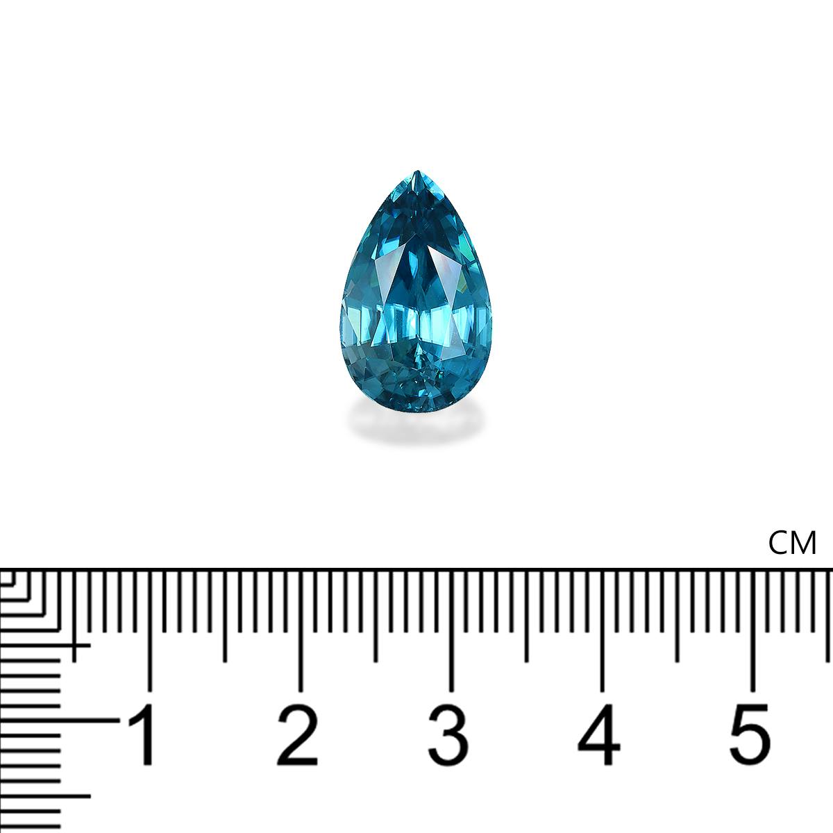 Blue Zircon 11.02 ct