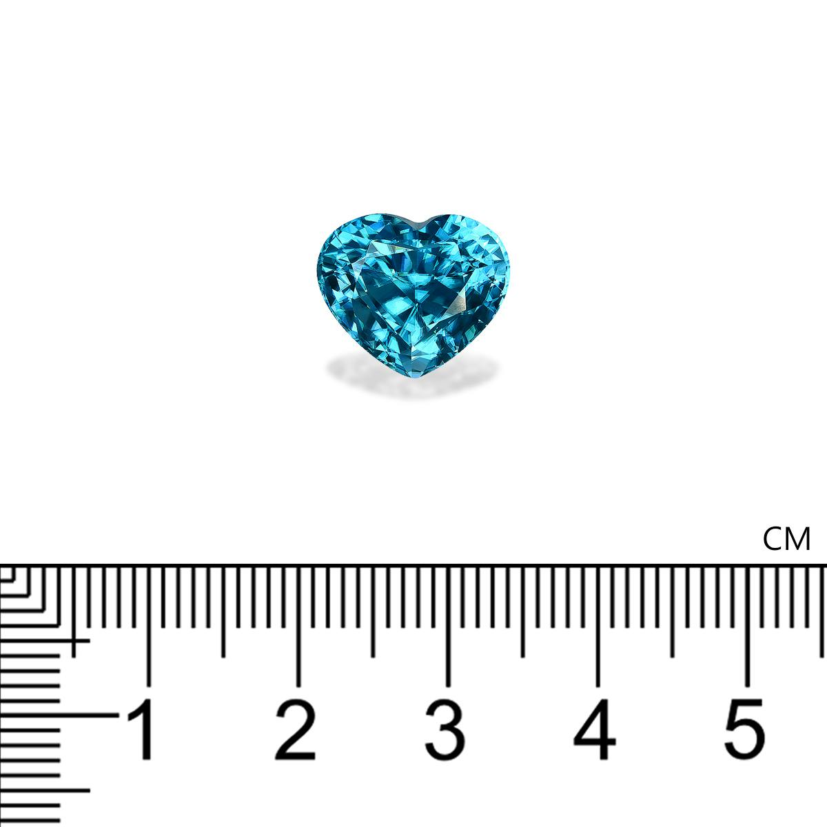 Blue Zircon 11.65 ct