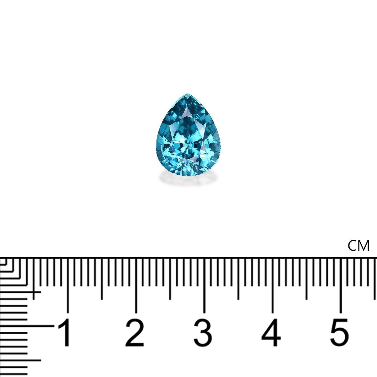 Blue Zircon 8.08 ct