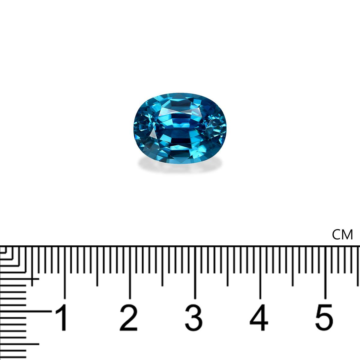 Blue Zircon 16.55 ct