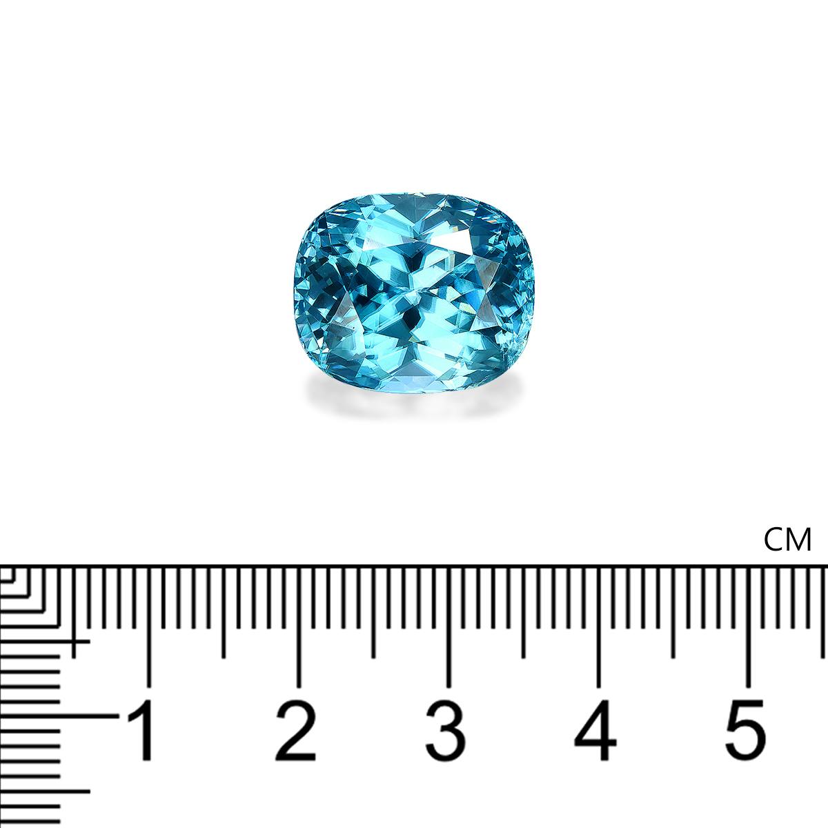 Blue Zircon 24.57 ct