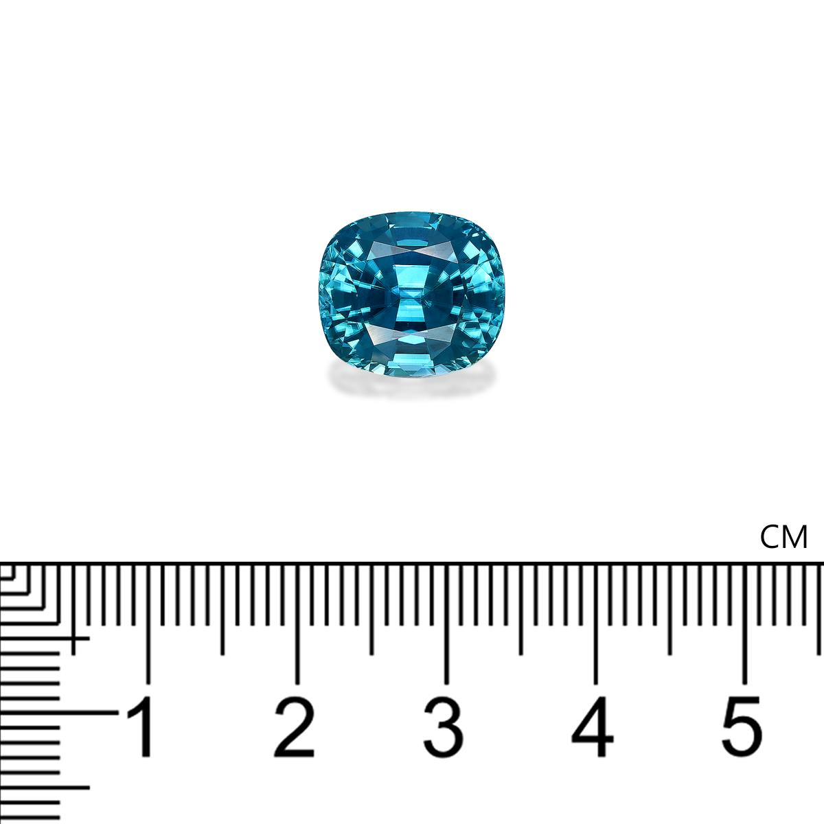 Blue Zircon 14.68 ct