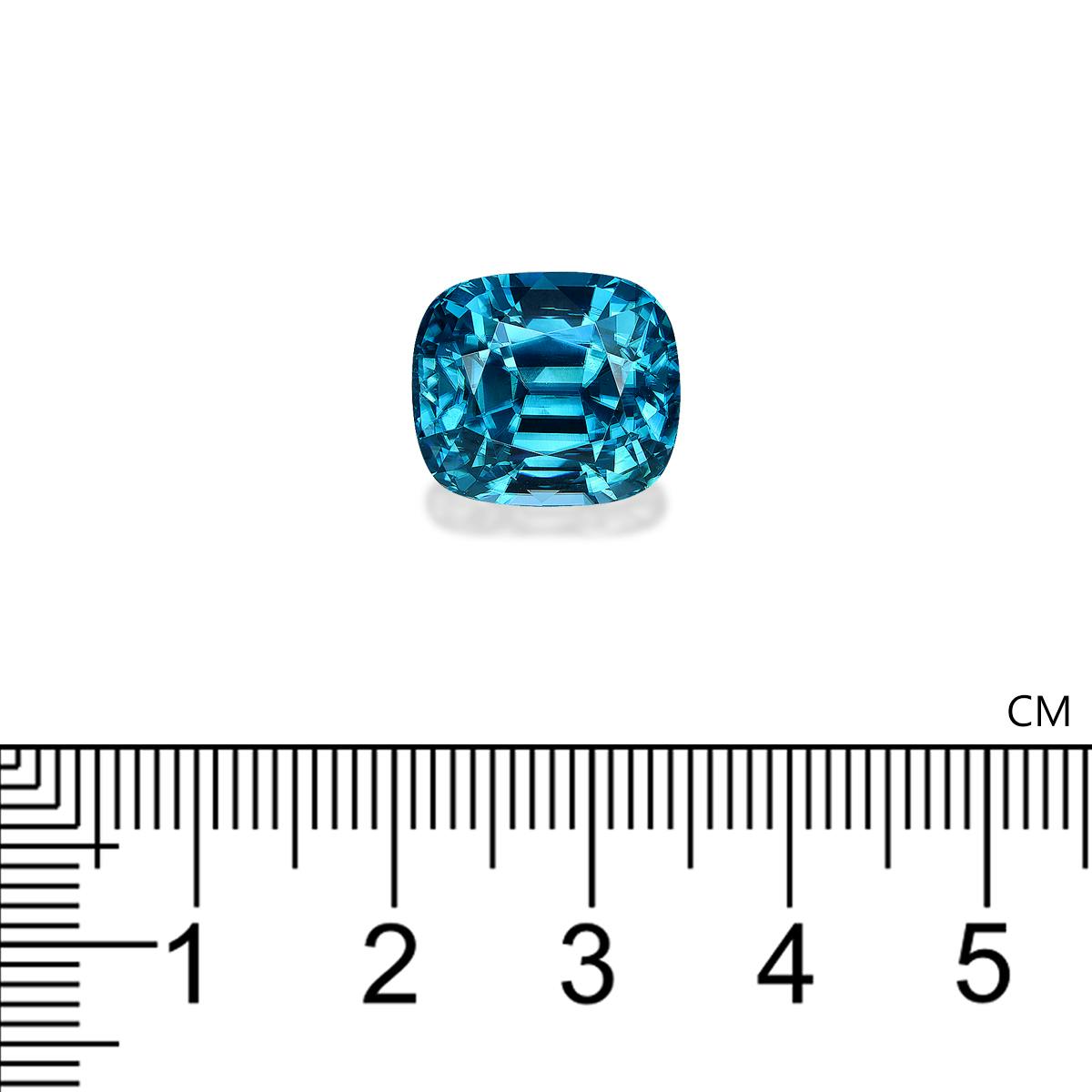 Blue Zircon 19.63 ct