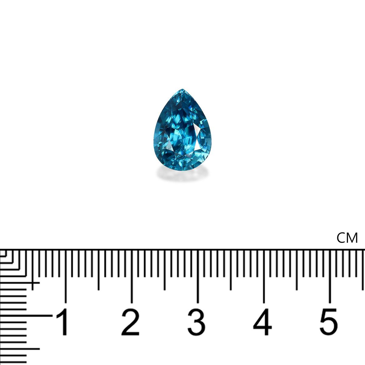Blue Zircon 7.74 ct