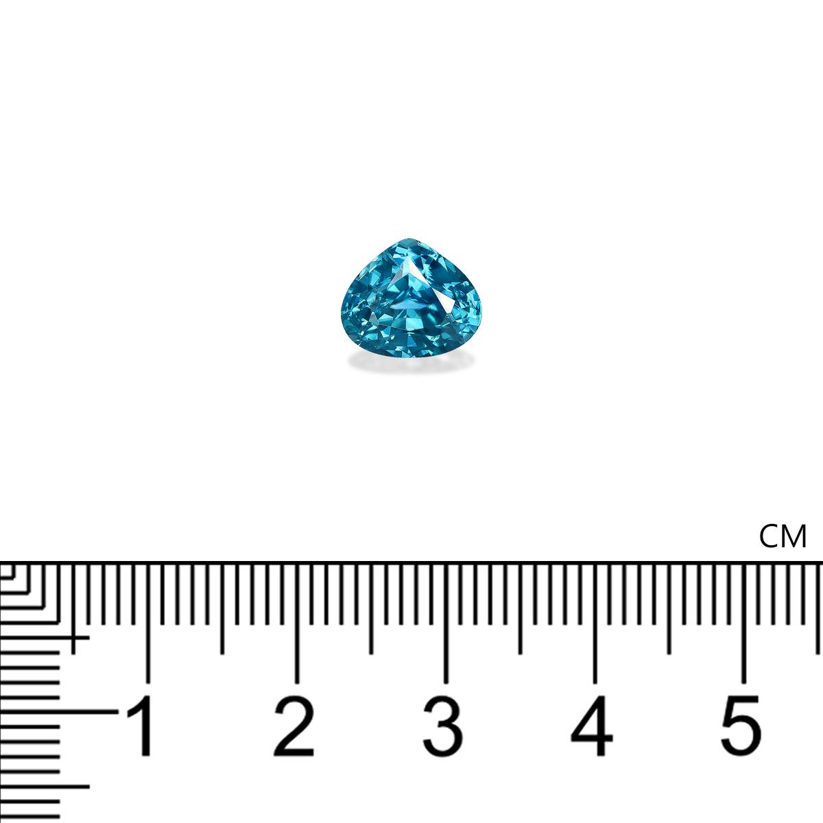 Blue Zircon 5.01 ct