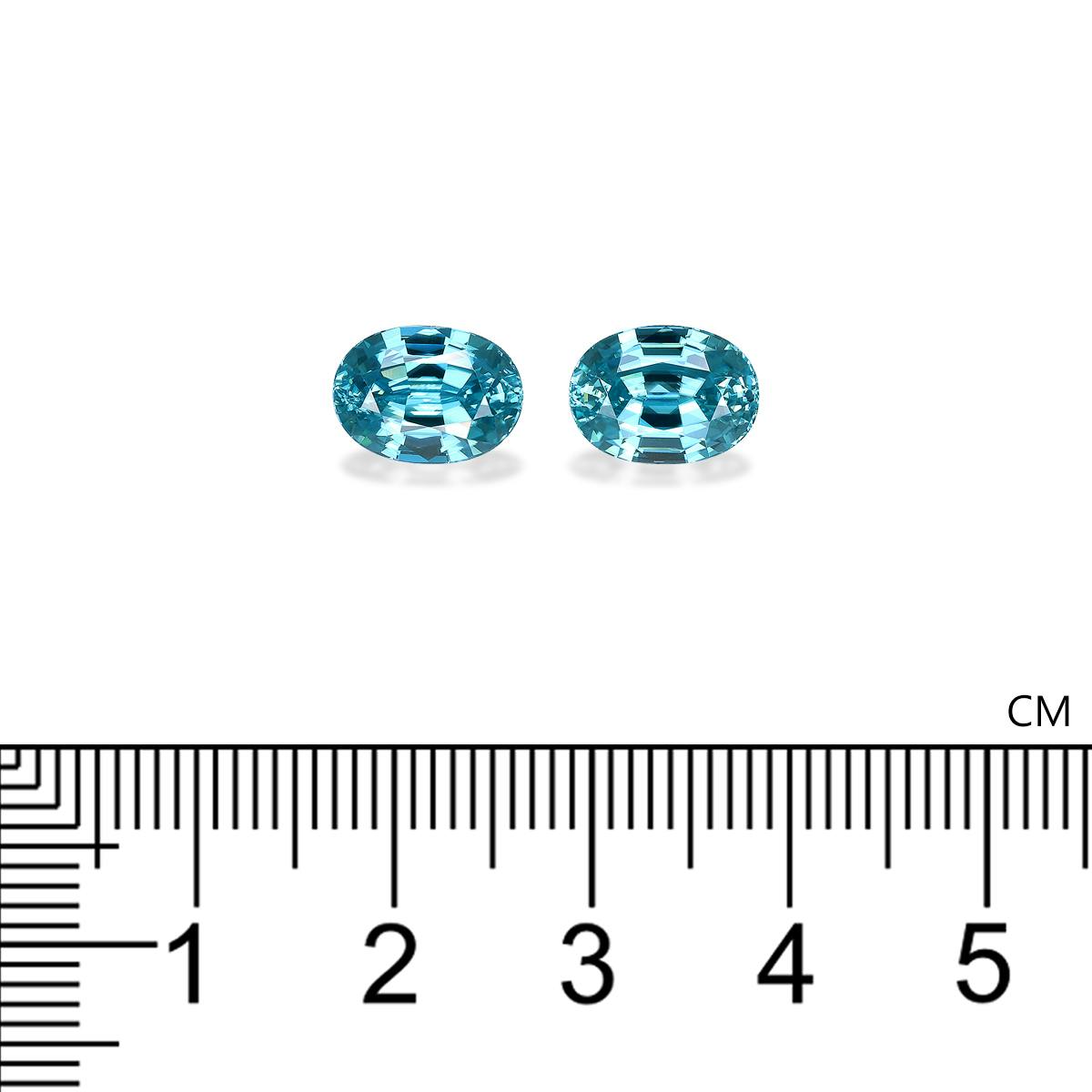 Blue Zircon 8.33 ct