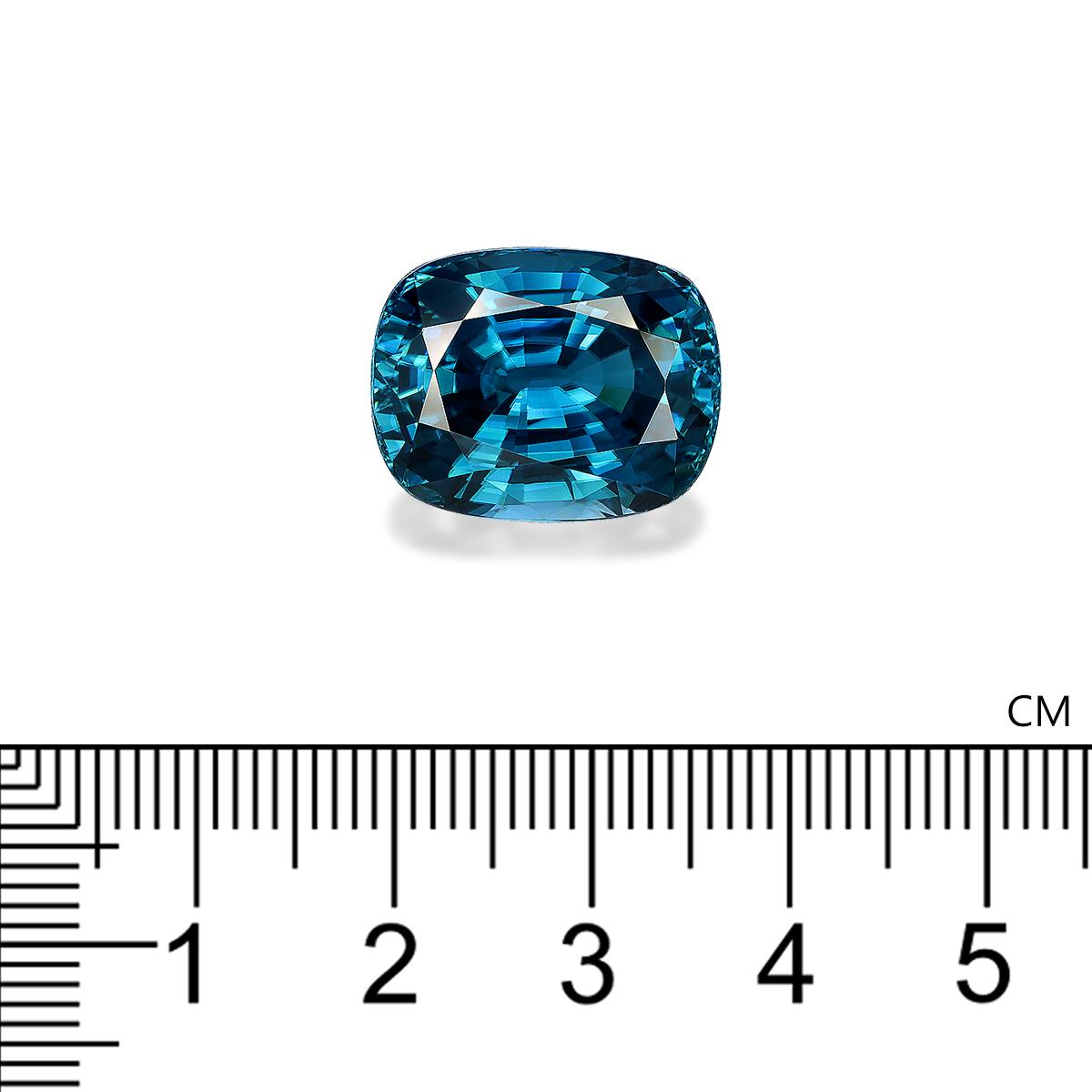 Blue Zircon 27.63 ct