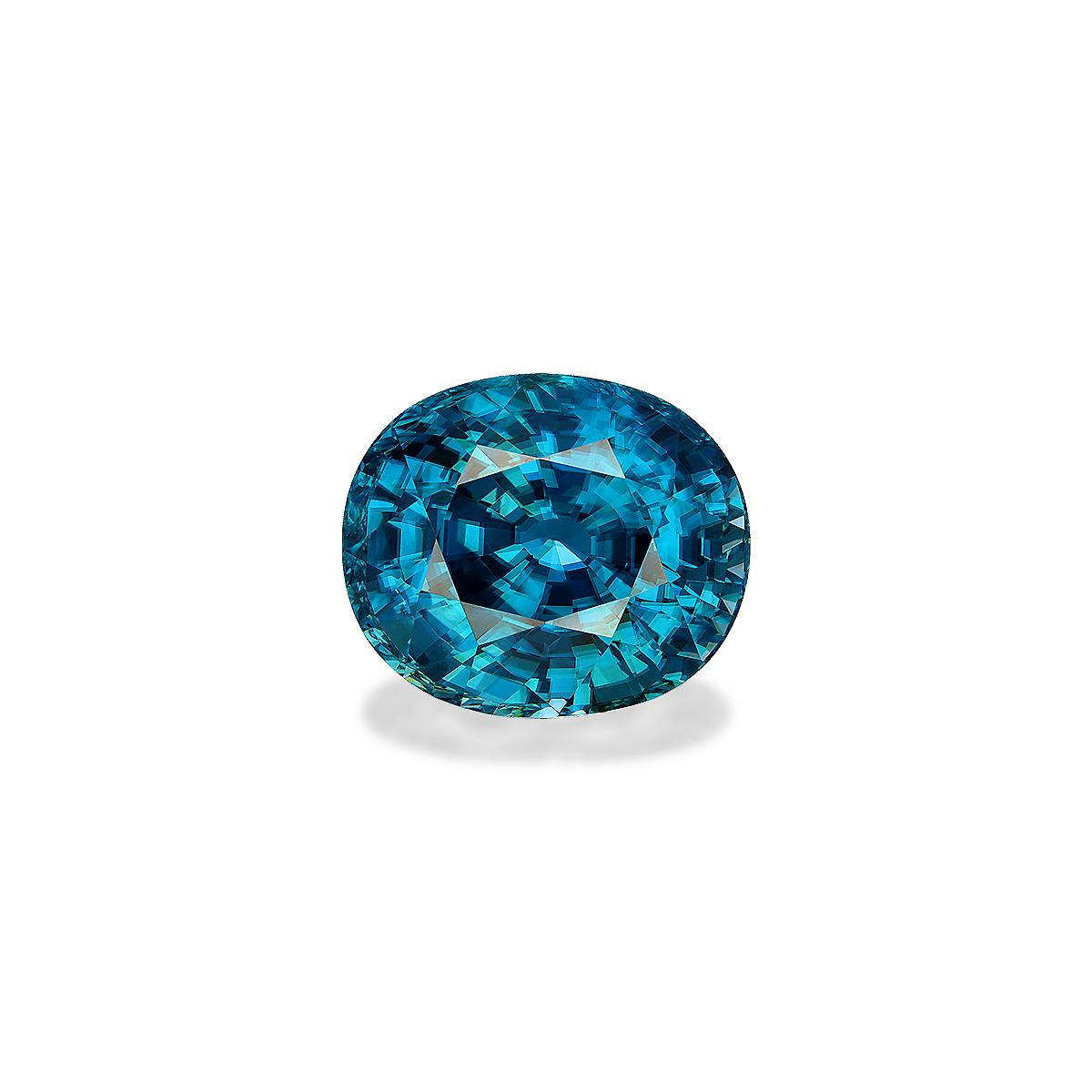 Blue Zircon 50.55 ct