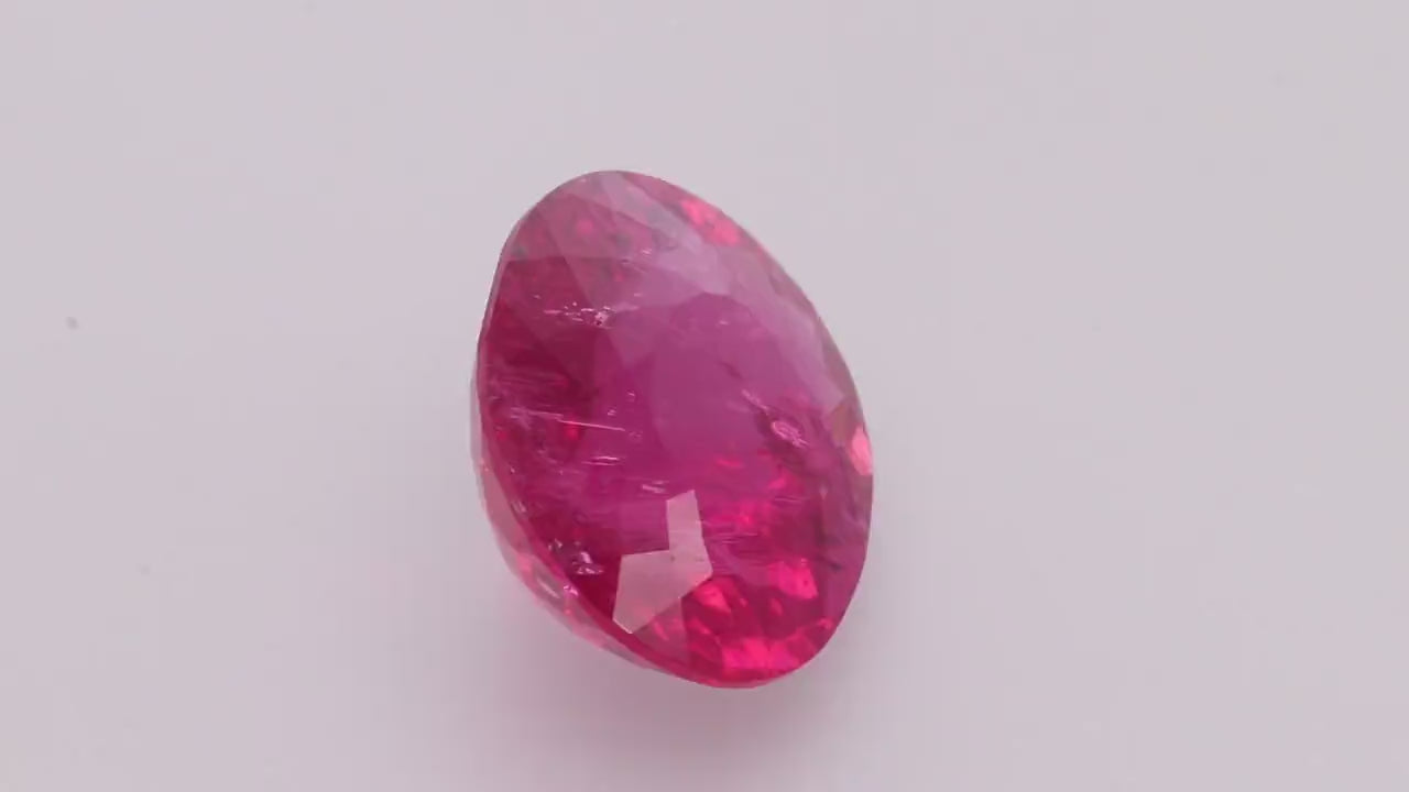 Rubellite Tourmaline 21.91 ct