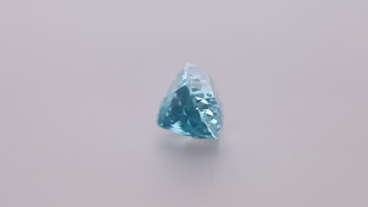 Blue Zircon 12.00 ct