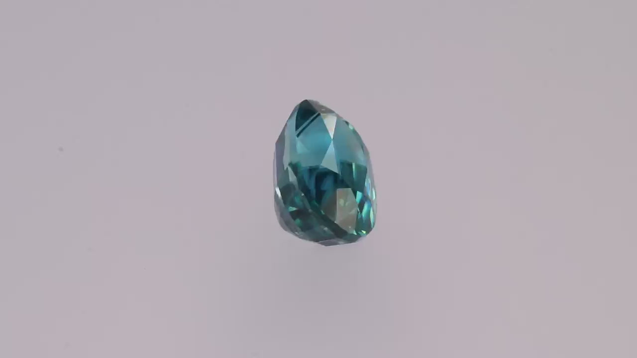 Blue Zircon 5.25 ct