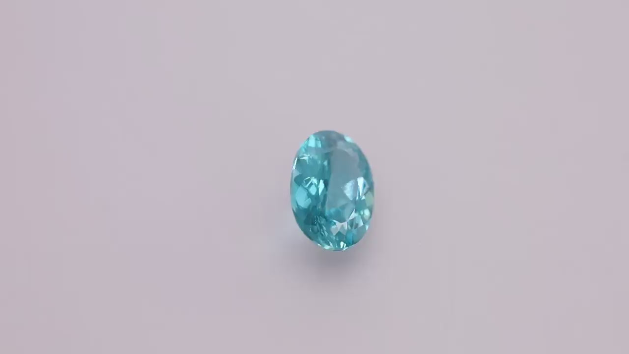 Blue Zircon 5.27 ct