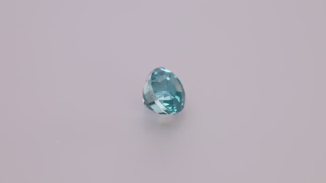 Blue Zircon 4.74 ct