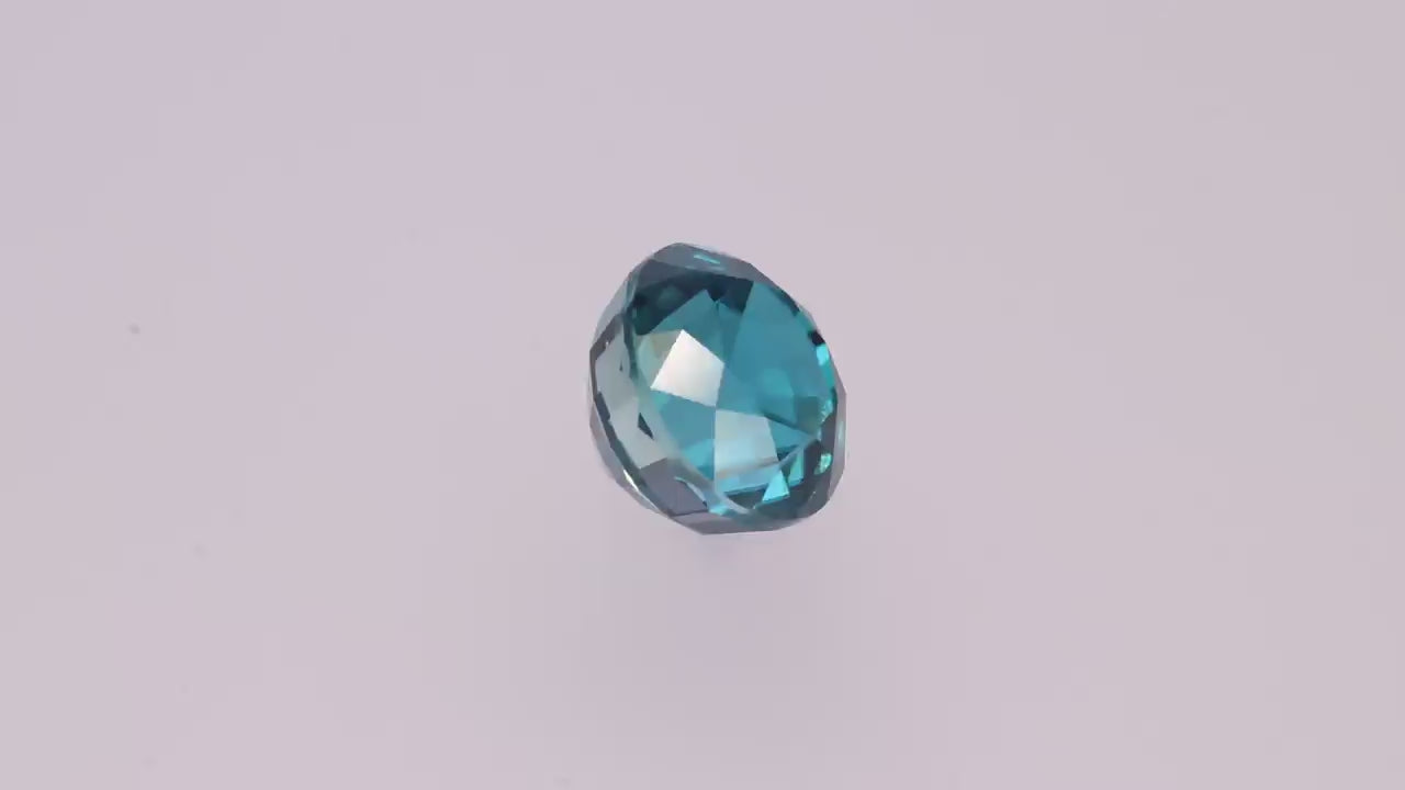 Blue Zircon 6.10 ct