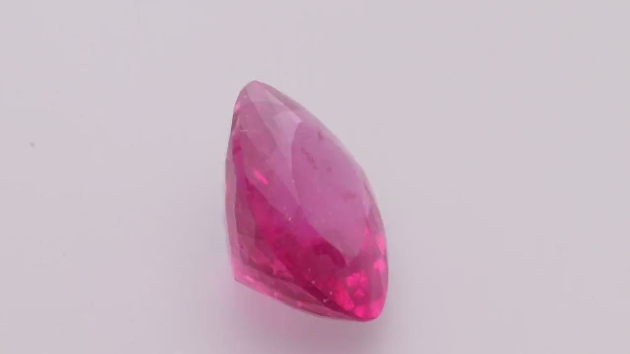 Rubellite Tourmaline 23.81 ct