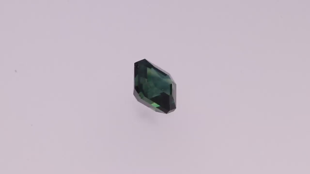 Teal Sapphire 1.18 ct