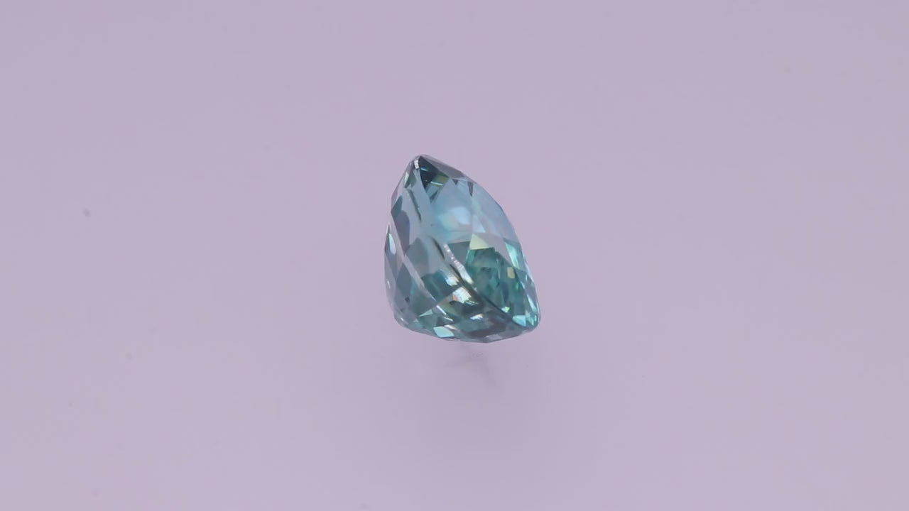 Blue Zircon 7.96 ct