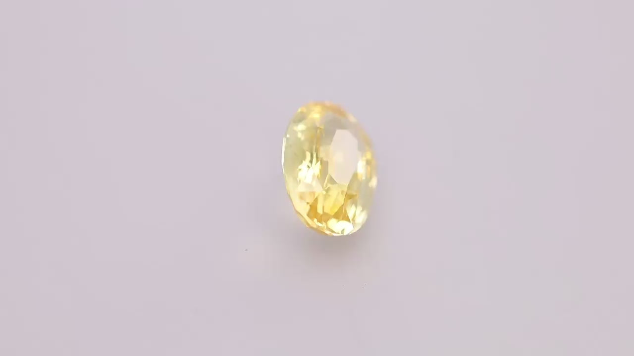 Yellow Sapphire 5.63 ct