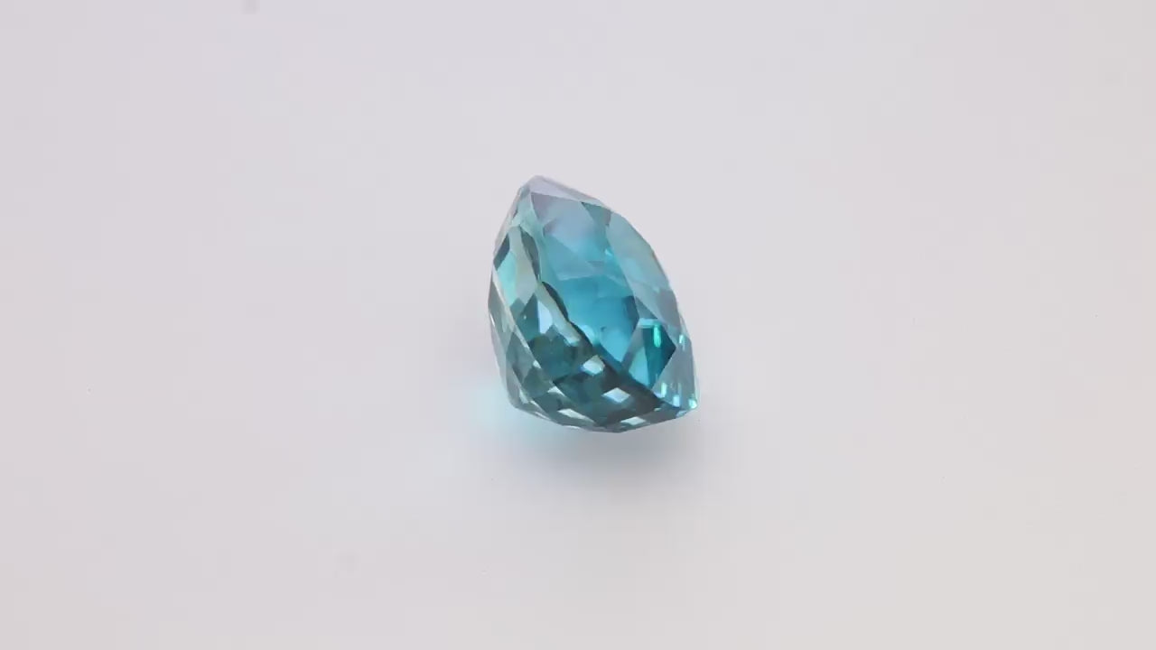 Blue Zircon 23.05 ct