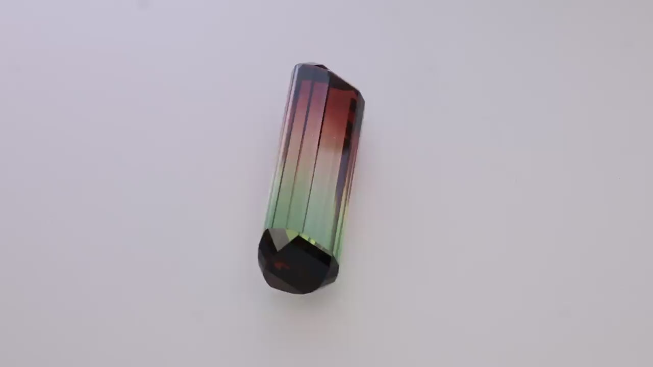 Bi Colour Tourmaline 52.90 ct