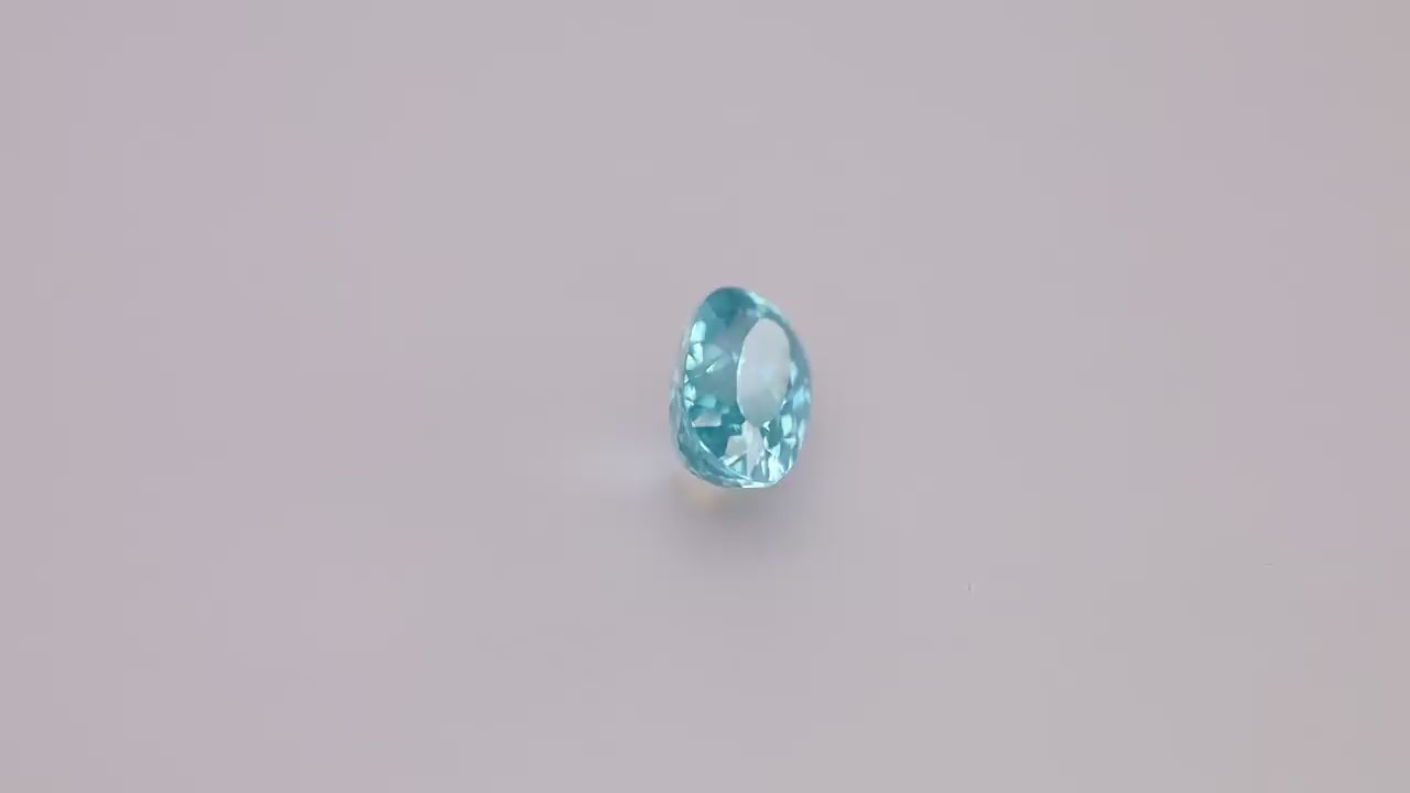 Blue Zircon 2.99 ct