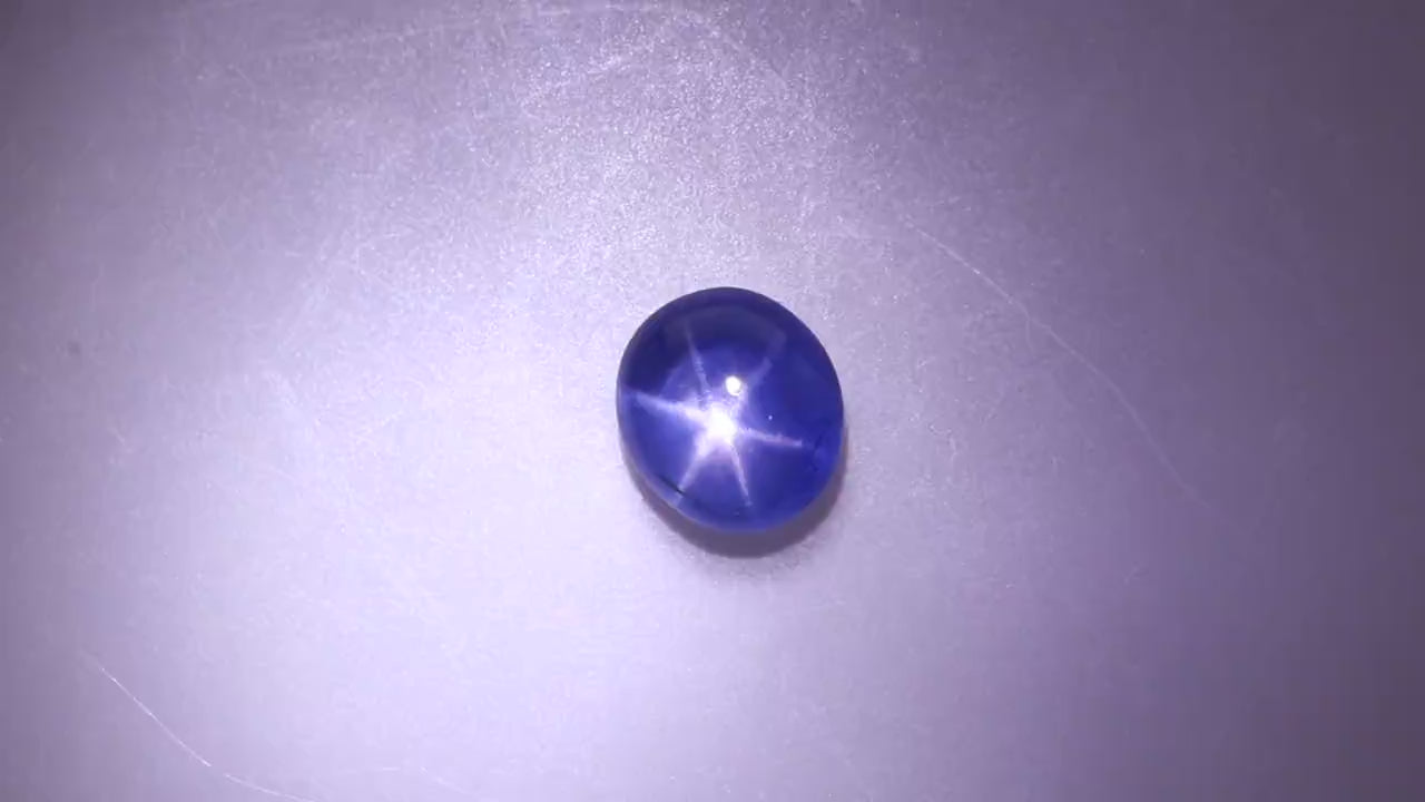 Blue Star Sapphire 7.07 ct